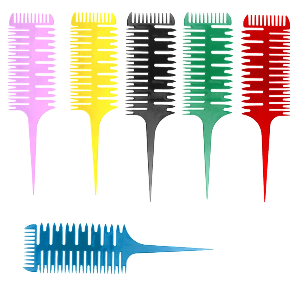 3 сторонняя расческа рыбья кость щетка для подсветки сделай сам инструмент