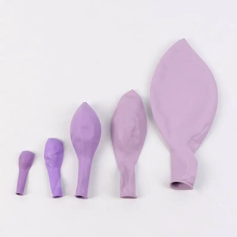 purple 5/10/18/24/36 дюймов пастельные воздушные шарики в виде леденцов Свадебная вечеринка круглого гелия Макарон шар украшение арки - Цвет: purple