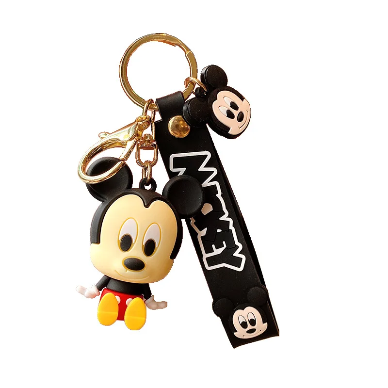 

Disney Mickey Minnie Keychain Cute Children's Toys Cartoon Mickey Mouse Keychain Anime Model Key Chain Girls Toys Birthday Gifts