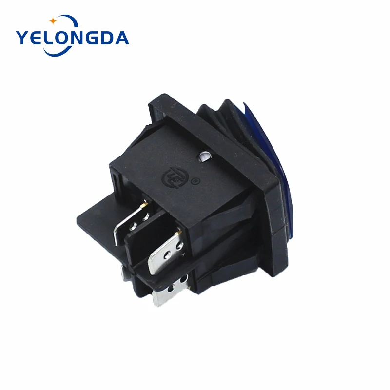

1pcs KCD4 KCD2 2 ON-OFF ON-OFF-0N 4/6 pin heavy duty Sealed Waterproof Auto Boat Marine Rocker Switch with LED 15A 16A 20A 250V