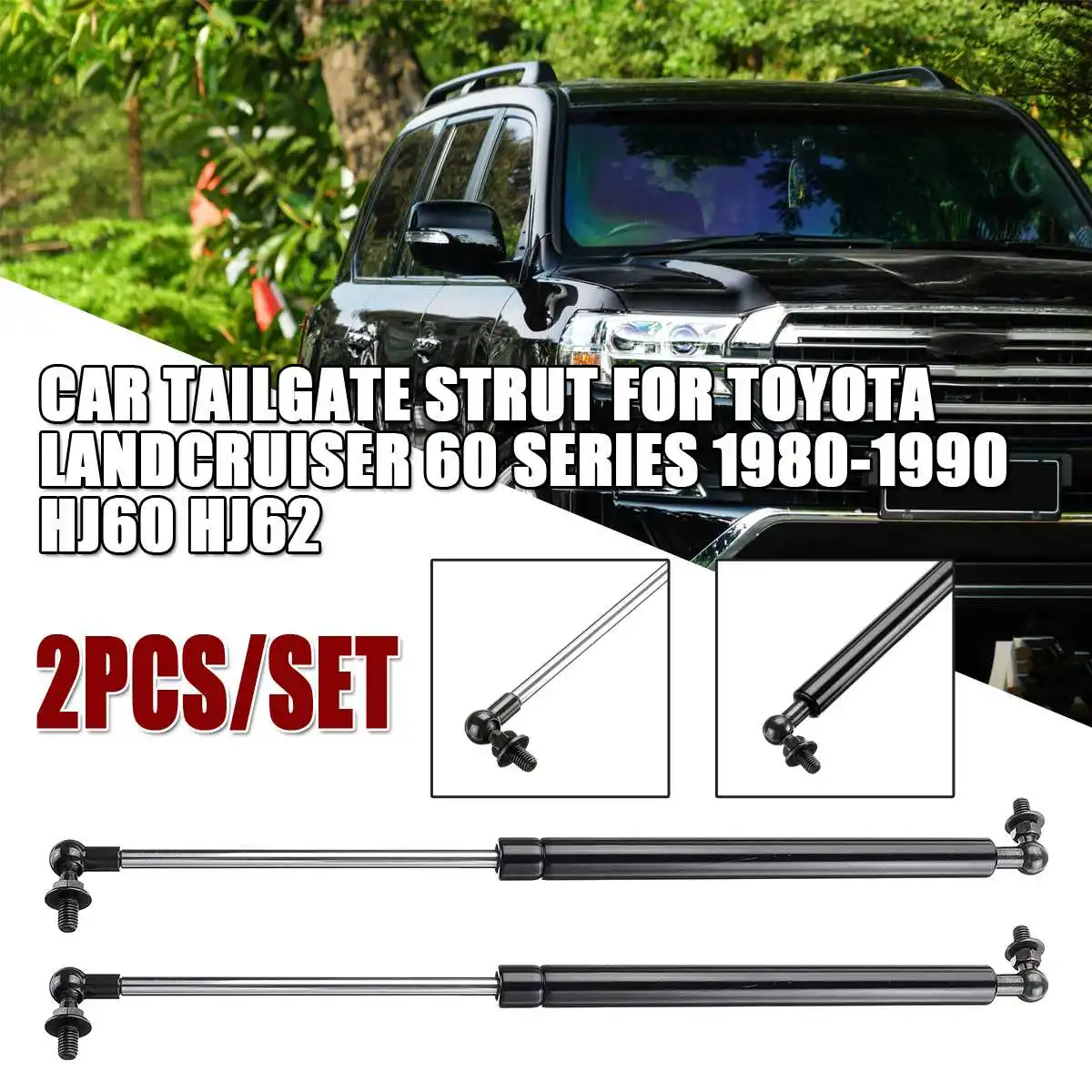 2 шт. опорные стойки для передней крышки автомобиля TOYOTA LANDCRUISER 60 SERIES 1980-1990 HJ60 HJ62 |