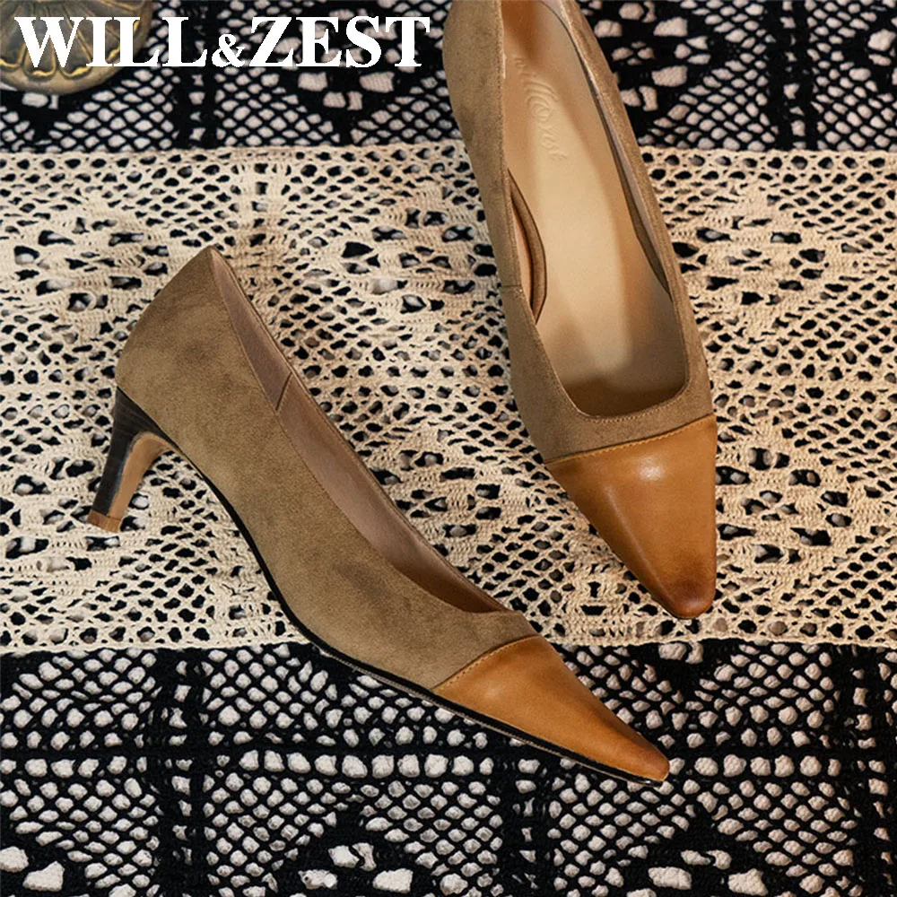 

Туфли-лодочки женские на высоком каблуке, из натуральной кожи, 2020