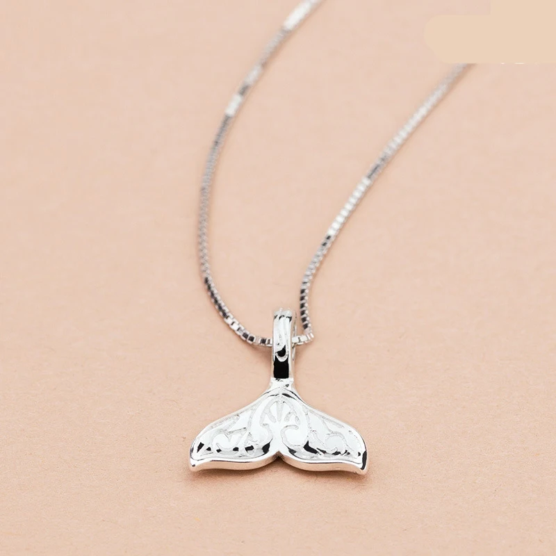 Ожерелья Kindey в стиле бохо с хвостом русалки серебряного цвета для женщин и