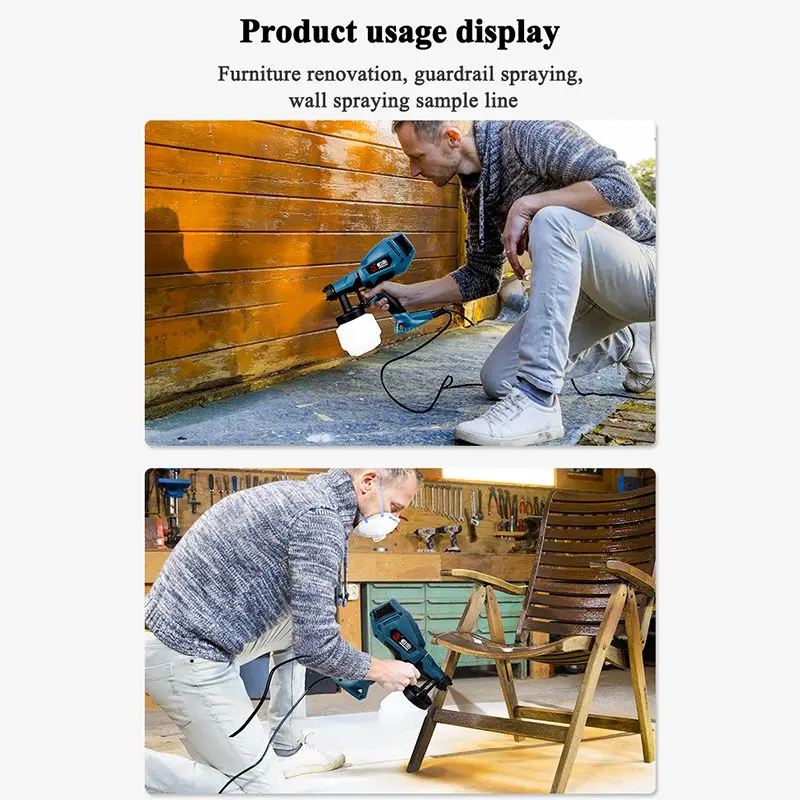 Электрический пистолет распылитель краски/латексный краски с высокой степенью