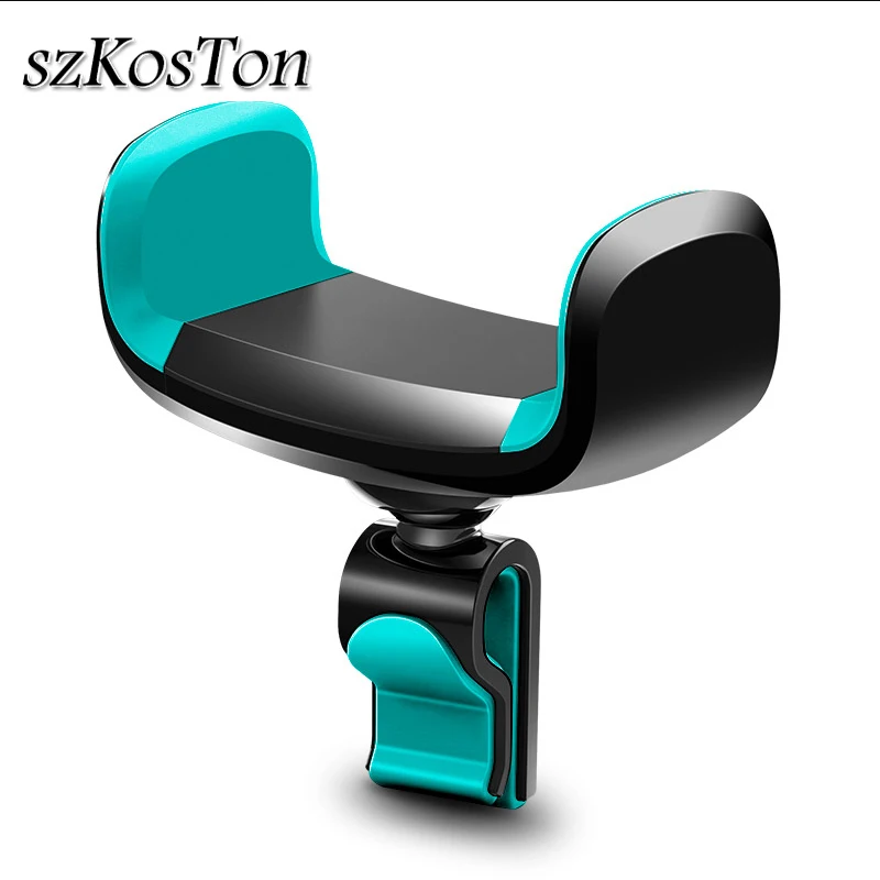 car phone holder for iphone x 7 8 6 6s 5 5s se air vent mount holder stand 360 degree rotation support mobile car phone stand free global shipping