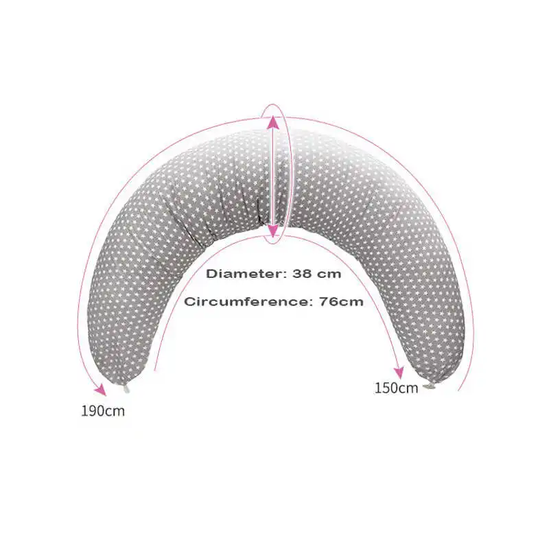 

Baby Breastfeeding Pillow Baby Care Pillow Core Washable Cushion Cover Nursing Newborn Nursing Slipcover Protector Pillow