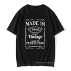 Мужская хлопковая футболка с коротким рукавом, в винтажном стиле