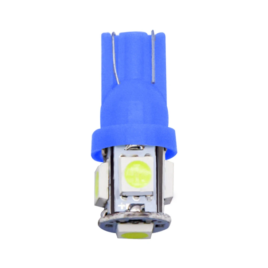 

10pcs Car LED T10 W5W COB Reading Dome Lamp Marker Light Wedge Lights License Plate Bulbs 168 194 192 DC 12V Blue