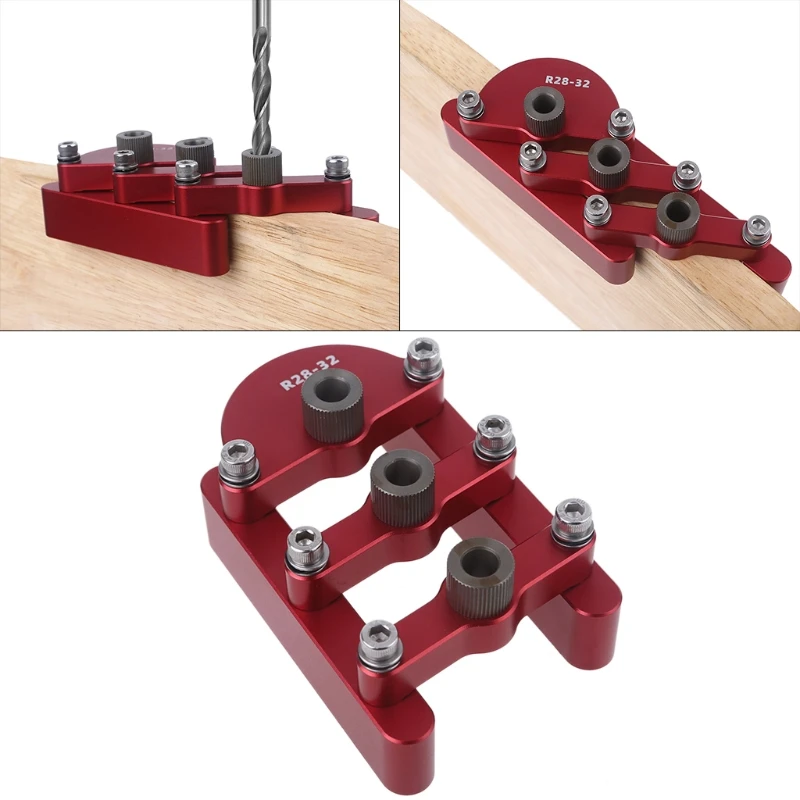 

Adaptive Plank Thickness Woodworking Jigsaw Three-in-one Punching Positioner Save and time Energy Portable Tool