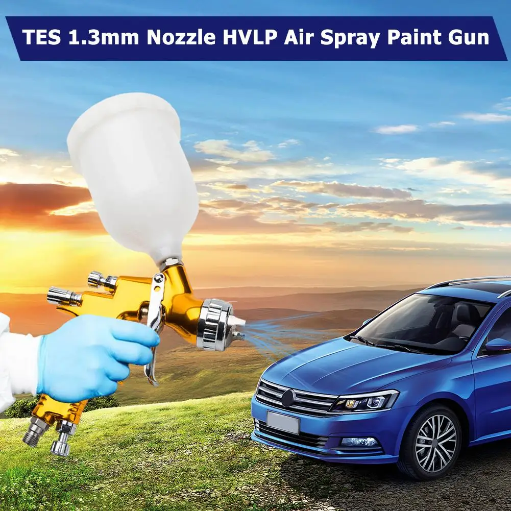 

Высококлассный автомобильный Аэрограф TES Finish нержавеющая сталь высокое распыление низкое давление кованый Аэрограф высококачественные ав...