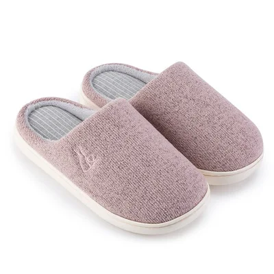 cat pink 36-37 Новинка; Домашние хлопковые тапочки xiaomi youpin; теплые тапочки из термопластичной резины с нескользящей подошвой; сезон осень-зима; удобные высококачественные Тапочки для пар - Цвет: cat pink 36-37