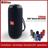 gzkzlia b01 portable wireless speaker bluetooth5 0 speaker sport subwoofer mini column music player waterproof outdoor soundbar