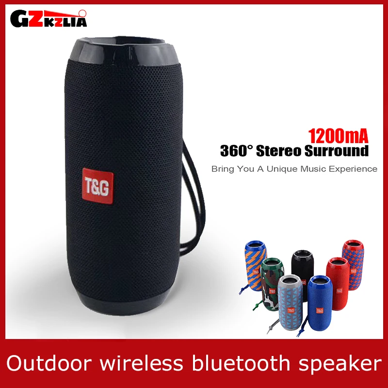 Портативная Беспроводная колонка GZKZLIA B01 Bluetooth 5 0 спортивный сабвуфер мини