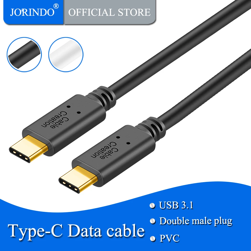 Кабель jorinдо USB C (3A) 480 футов Type шнур для быстрой зарядки Мбит/с совместимый с MacBook 12