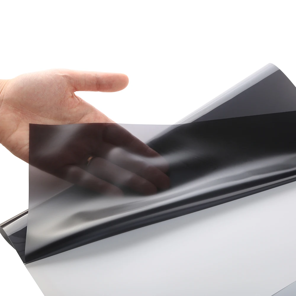 HOHOFILM Черная лампа Пленка ТПУ PPF Автомобильная защитная пленка для фар автомобиля