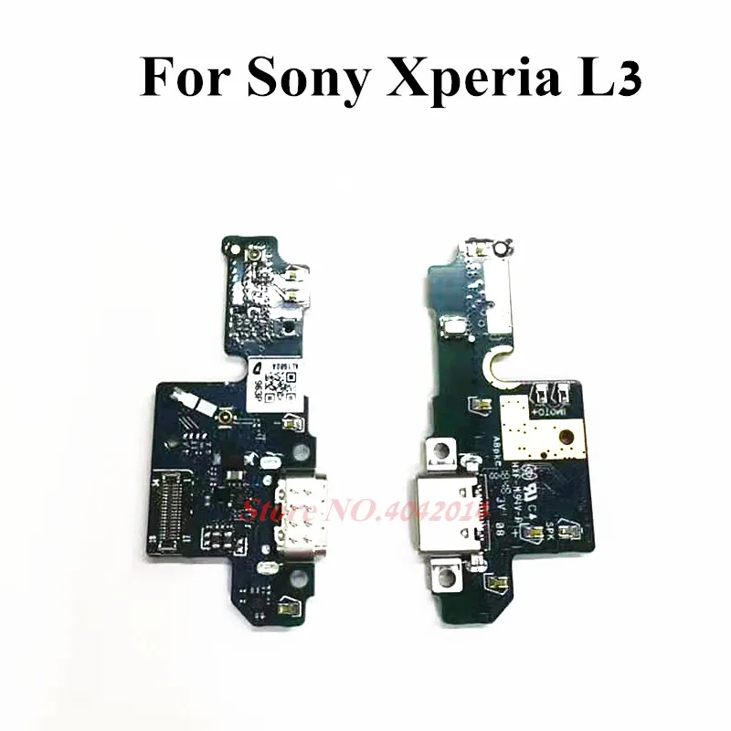 

5 шт./лот оригинальный USB порт для зарядки док-станция гибкий кабель для Sony Xperia L3 зарядное устройство разъем платы запасные части