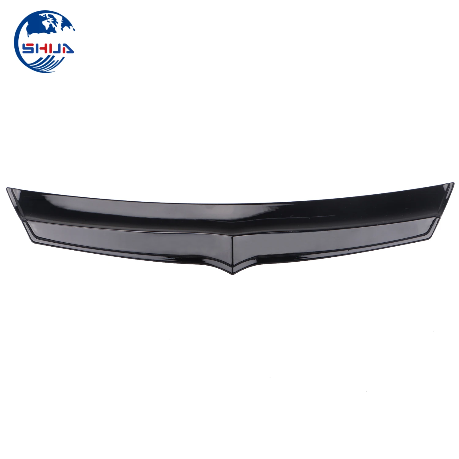 Черная передняя обтекатель для мотоцикла с вентиляционным отверстием и отделкой