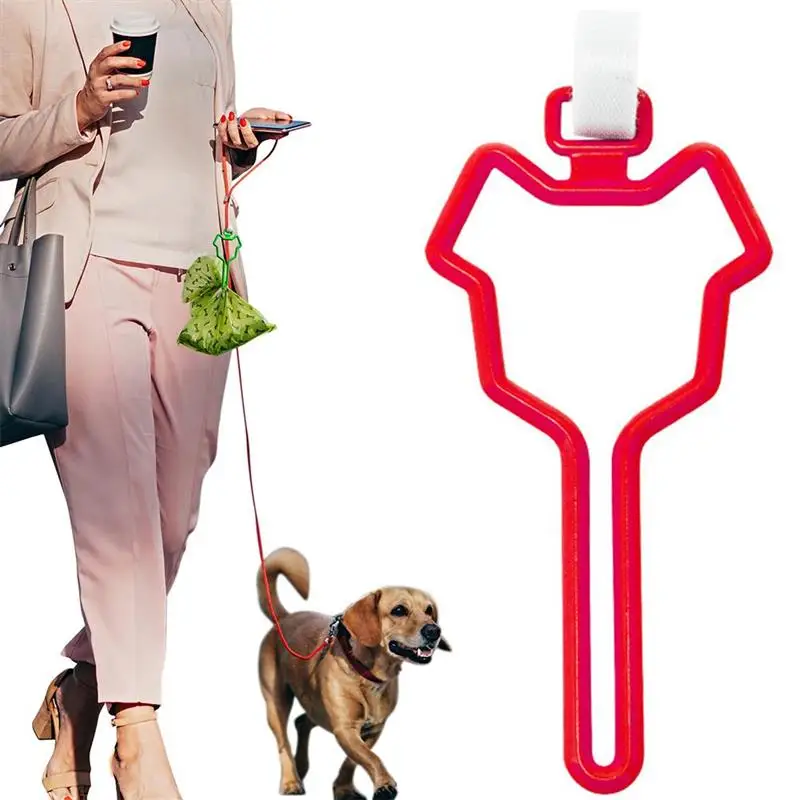 

Durable Dog Traction Rope Dog Poop Bag Holder Waste Carrier Pet Supplies Sturdy Distributor Dogs Leash Dispenser Clean Tools