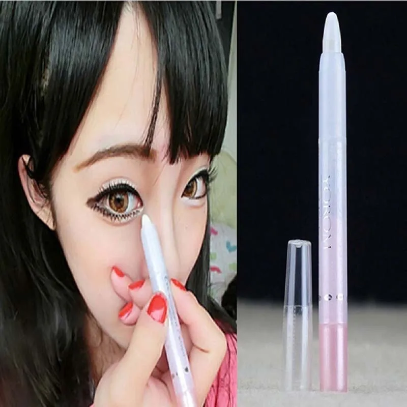 2 шт. прочная перламутровая подводка для глаз карандаш макияжа белый губ