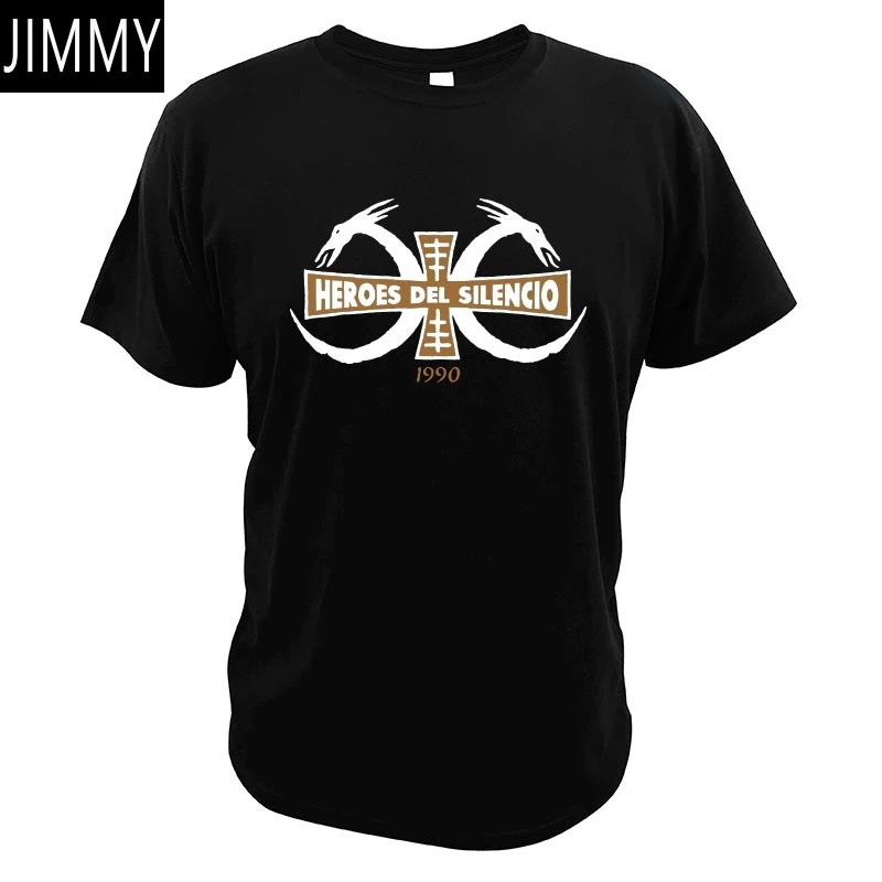 

Heroes Del Silencio T Shirt Spanish Rock Group Music Lovers Great Design Digital Print Crew Neck Summer Tops