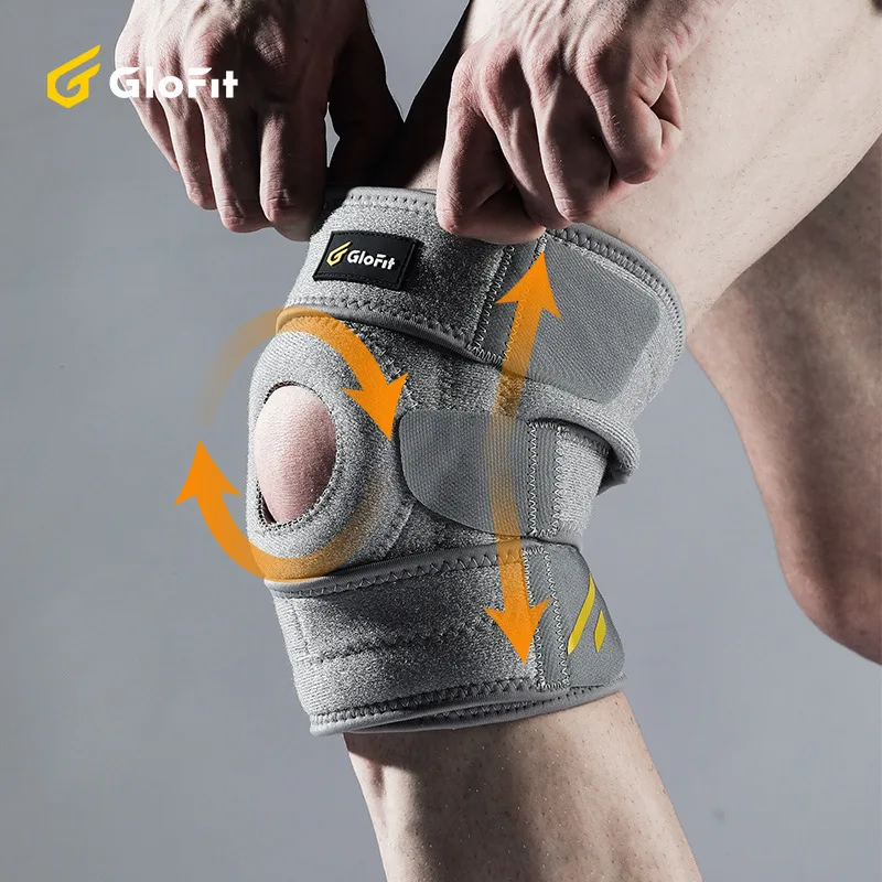 Фиксатор коленного сустава Glofit регулируемый дышащий стабилизатор колена