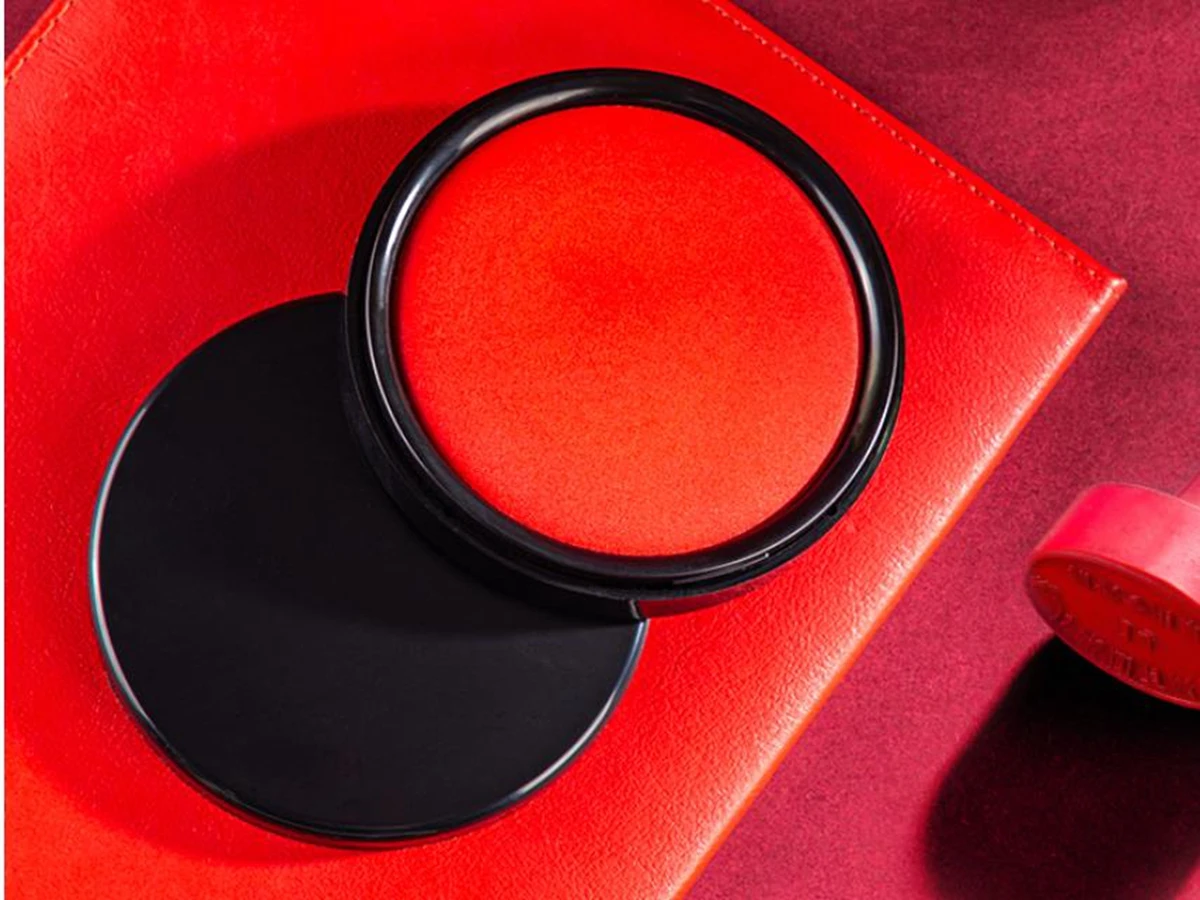 

Китайская паста для штампов Yinni, красные чернила