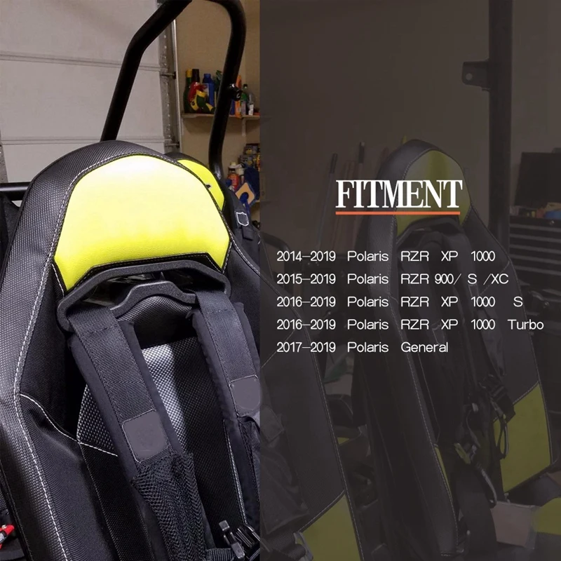 Новый-ремень прохода через сиденье Безель вставки для Polaris RZR XP1000 14-19 900S 900XC 900 Trail