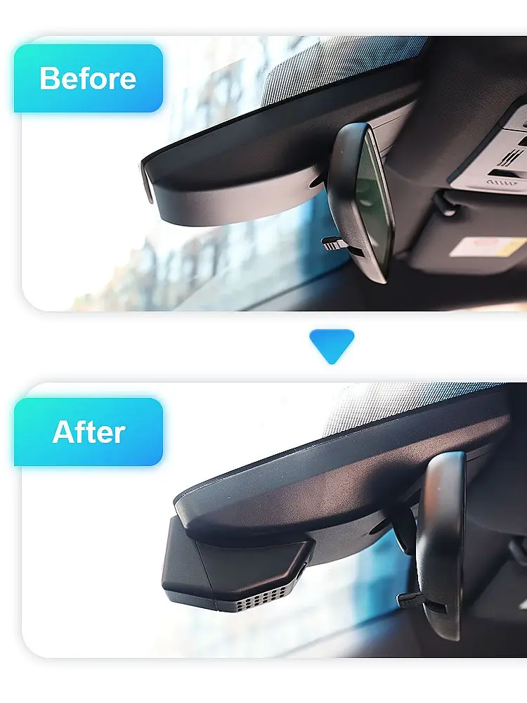 구매 대시 캠 도요타 C-HR CHR 2018-2021 ARB 자동차 DVR 4K 2.5K 2160P 1944P UHD WiFi 미니 카메라 무선 전면 및 후면 듀얼 카메라