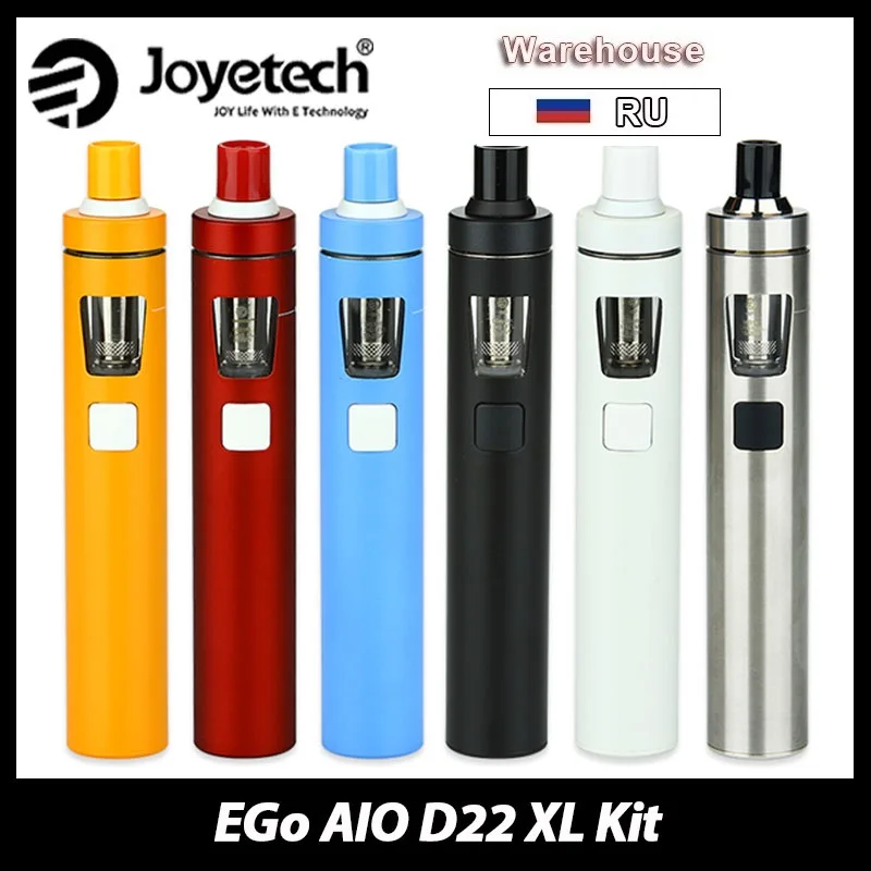 Joyetech ego AIO D22 XL комплект 4 мл бак с 2300 мАч батарея против эго AIO комплект электронной сигареты AIO комплект