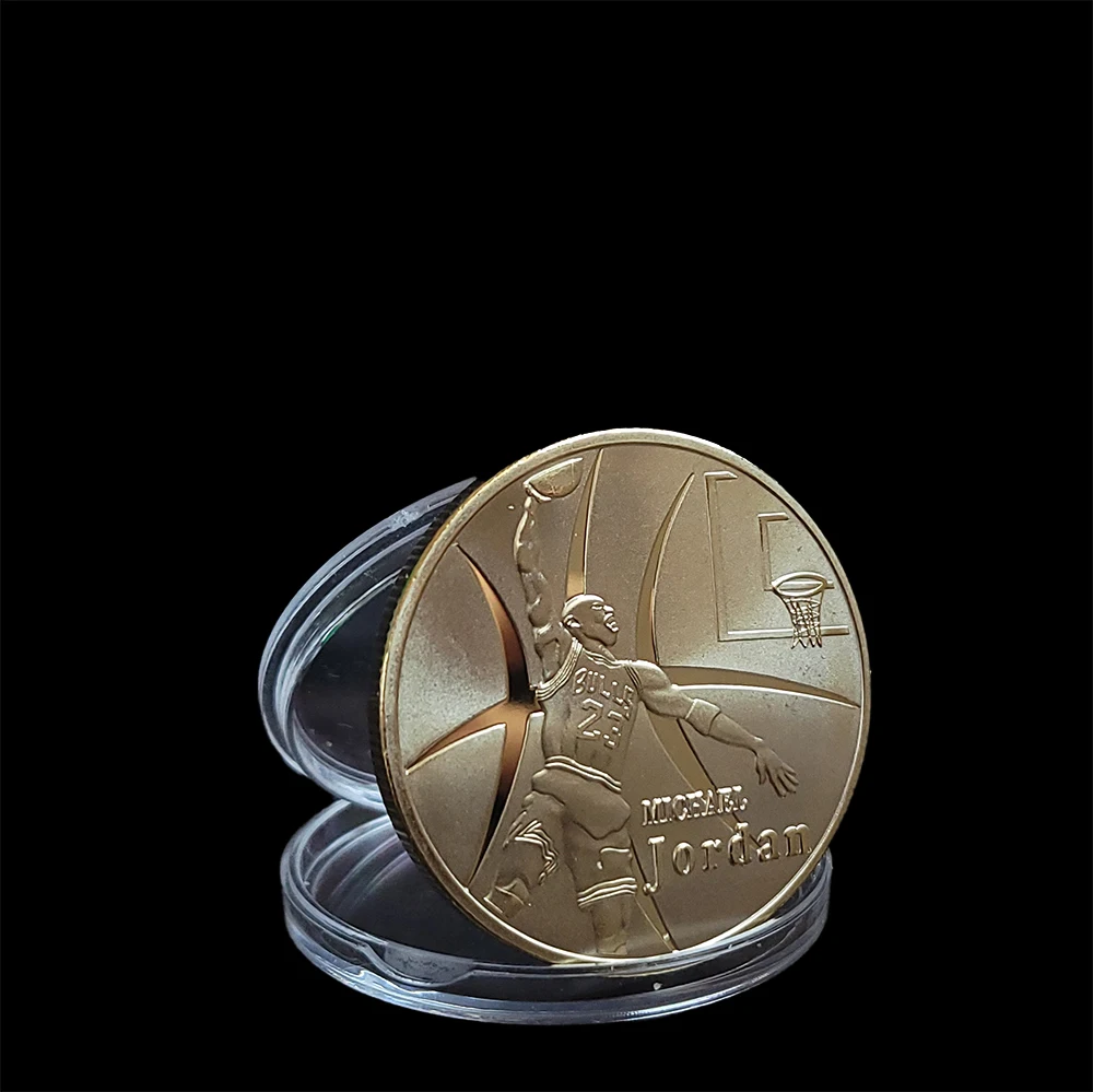 США Майкл Джордан домашний Декор подарок лучшая коллекция Золотая монета для