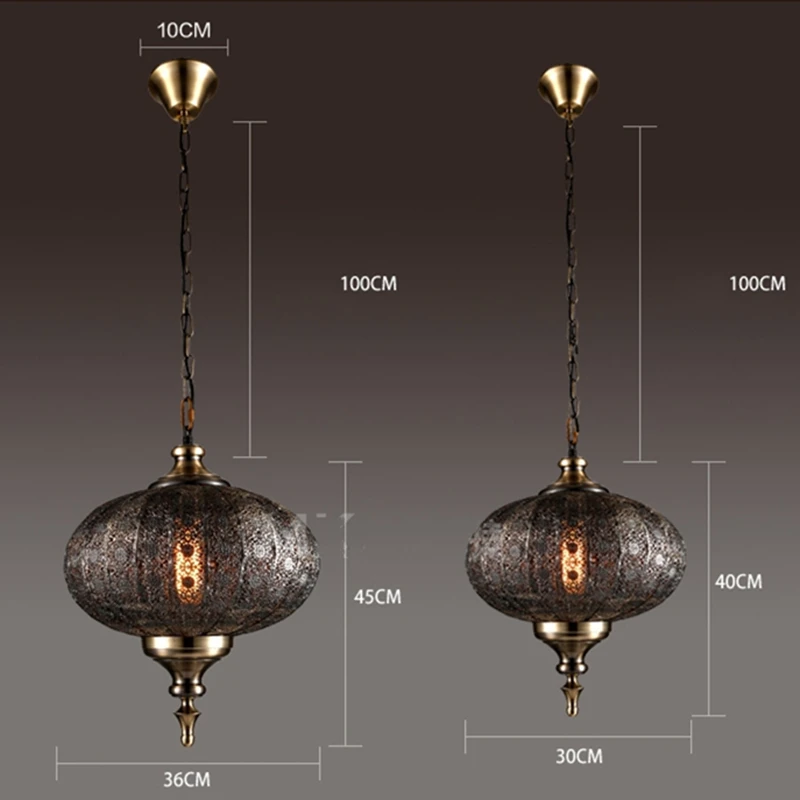 elegant LED Pendant Lights Vintage Home Decor Kitchen restaurant Retro Lamp Lighting Lustre Luminaria light fixtures | Лампы и
