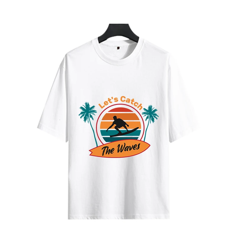 Модная одежда для серфинга скейтбординга влюбленных украшение футболок и сумок