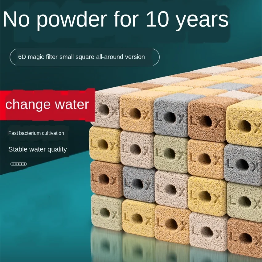 Фильтр для аквариума материал нитрификации бактерий домашний фильтр
