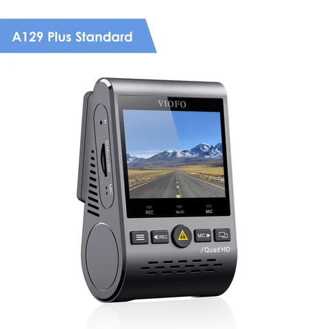 VIOFO Dash камера Автомобильный видеорегистратор A129 Plus Quad HD ночное видение Sony сенсор 2K 60fps видеорегистратор GPS Автомобильный видеорегистратор с режимом парковки