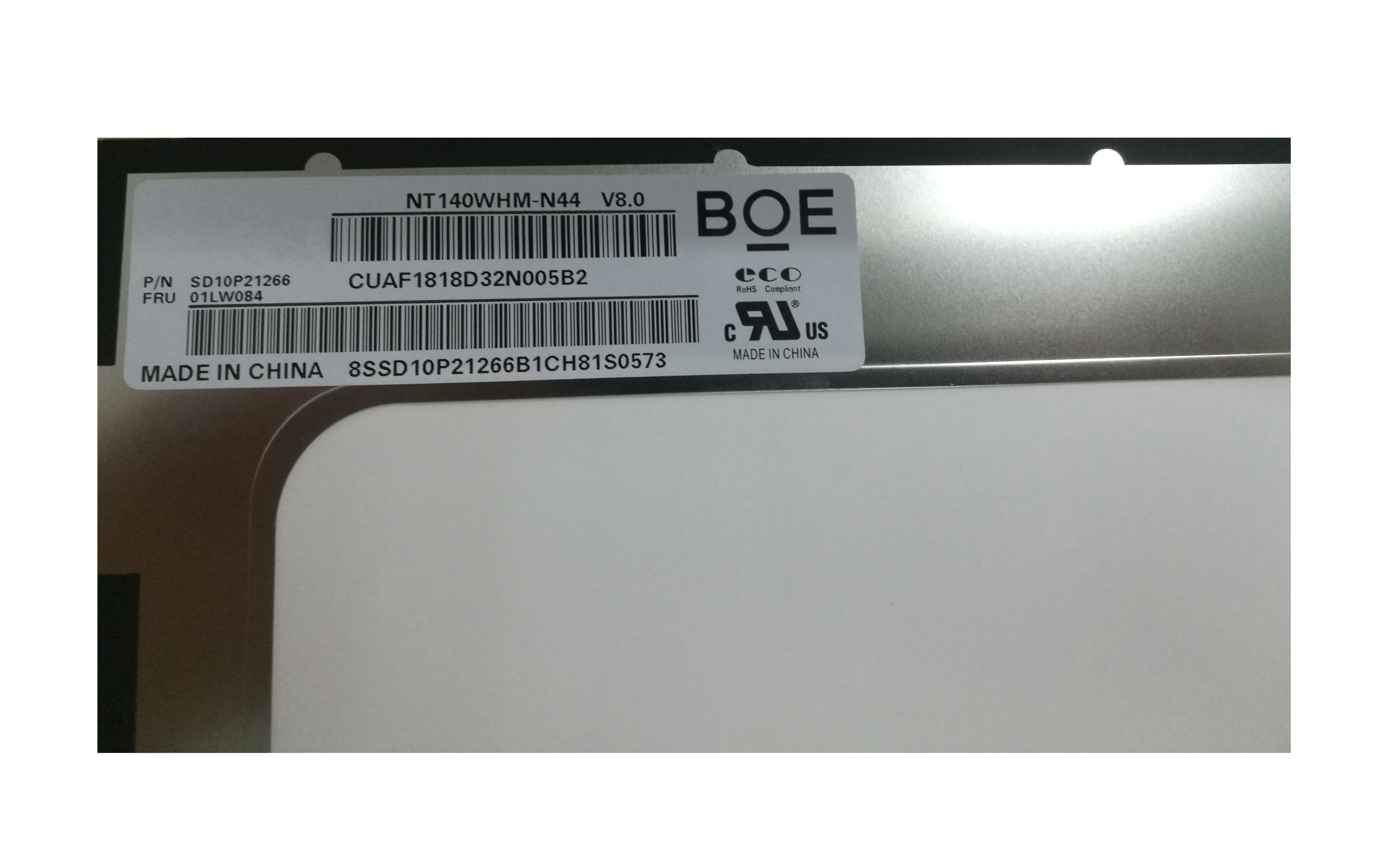 Матовый светодиодный ЖК-экран для BOE PN 5D10M42871 14 0*768 eDP 30 контактов тонкий экран