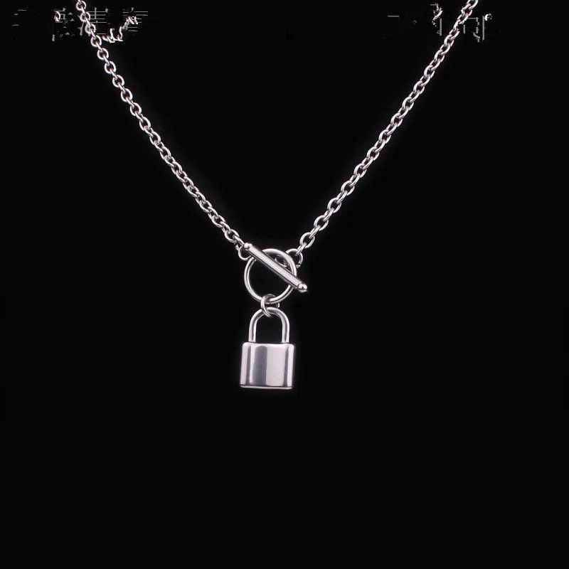 Цепочки из нержавеющей стали мужские и женские ожерелья с тигриным замком Т