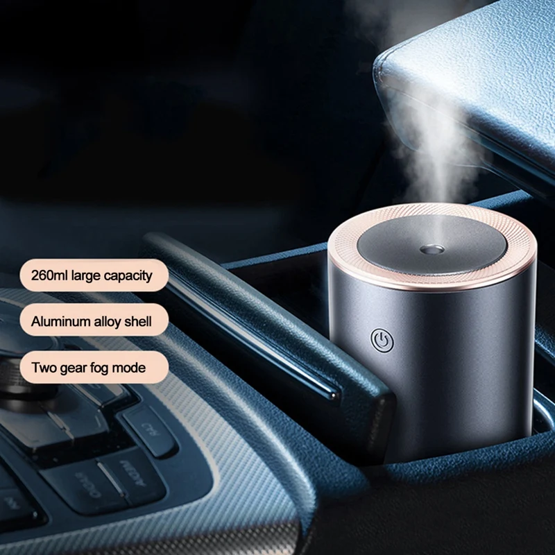 Car USB Mini Aroma Diffuser 260Ml Large Capacity Humidifier with Indicator Light | Автомобили и мотоциклы