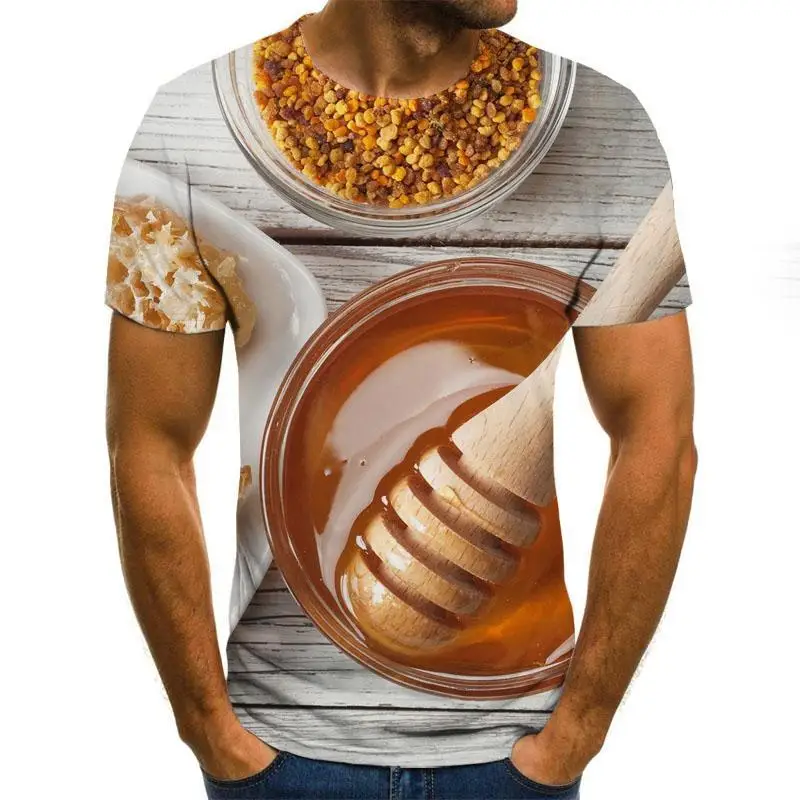 

2020 New Men 'S 3d T -Shirt Color Printing Summer Shirt T -Shirt Brand T -Shirt Increase Size Short Sleeve Funny Shirt