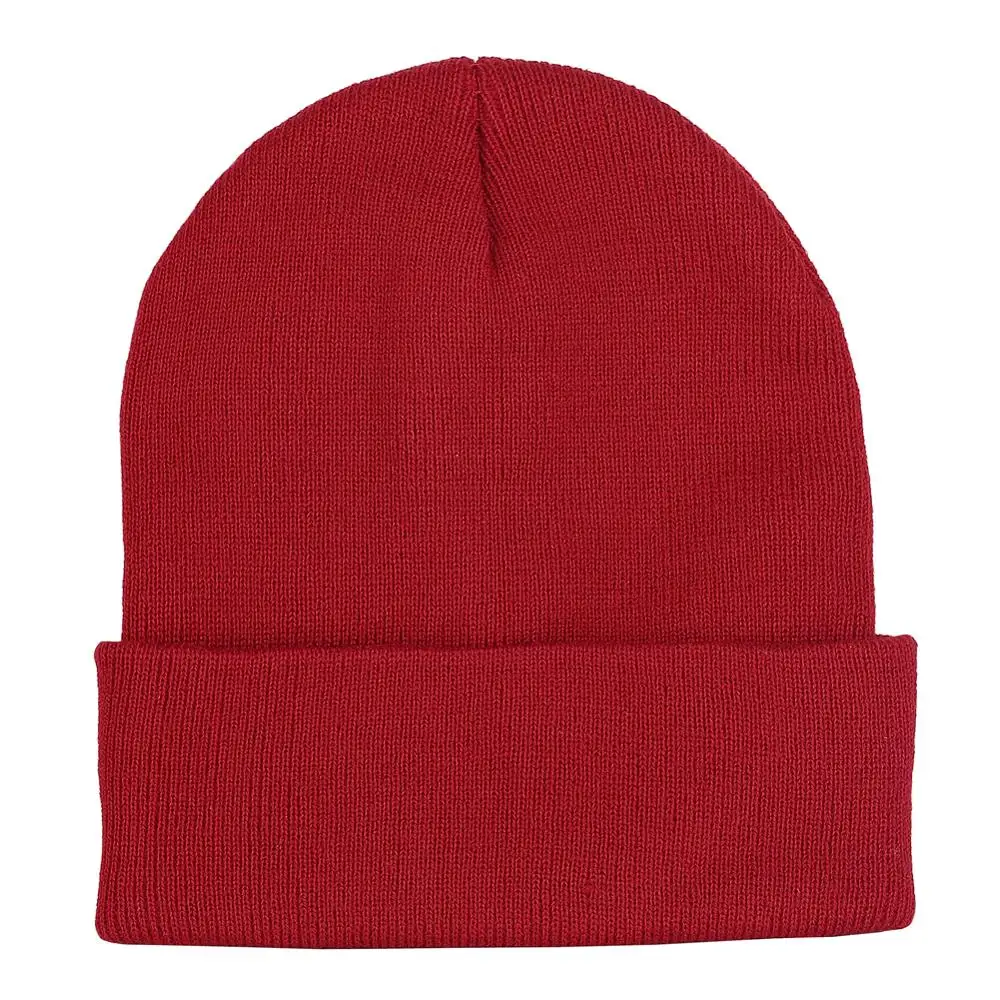 Knit Womens Winter Hats Warm Russian Double Eagle Embroidery Cotton Mens Beanies Cold Skullcap Short Caps Bonnet Girls Boy Hat | Аксессуары