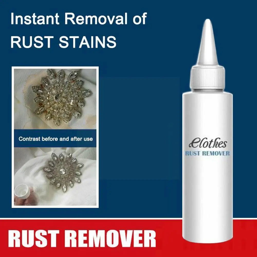 

50ml Clothing Yellow Rust Stain Remover Rust Stain Shoes Machine Home Sofas Remover Tool Washing Cleaner Floor Detergent Ye L2p4