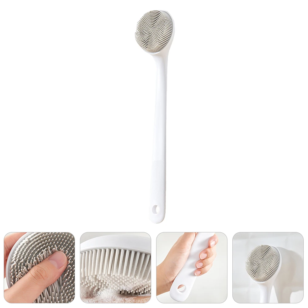 

1pc Practical Safe Back Cleaning Brush Household Bathing Brush Bath Back Scrubber