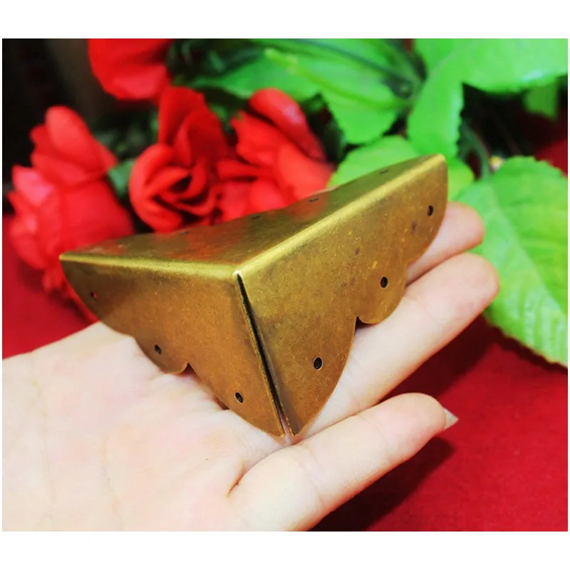 Оптовая продажа бокс из латуни в китайском стиле искусственная деревянная