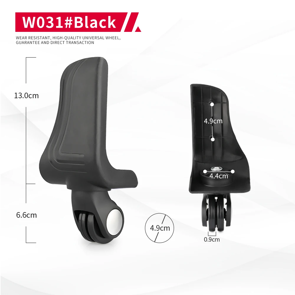 DILONG W031 Luggage wheel replacement trolley case accessories pulley universal wheels boarding case travel password rollers