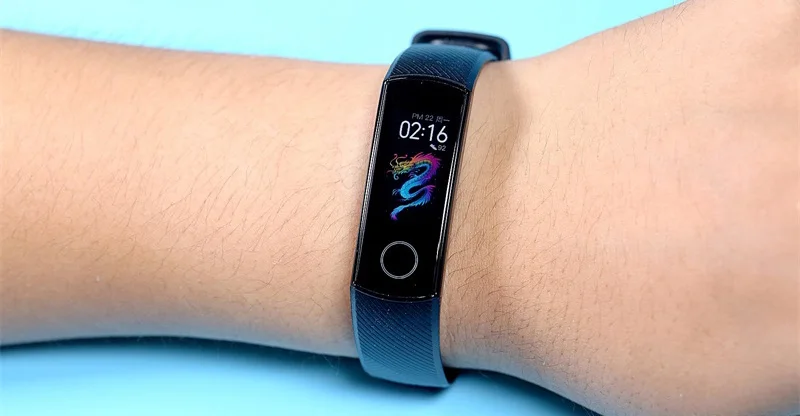 Умный Браслет huawei Honor Band 5, Оксиметр, волшебный цвет, сенсорный экран, для плавания, для обнаружения сердечного ритма, сна, сна