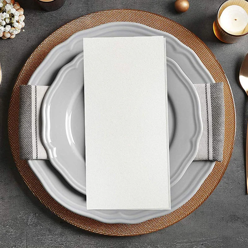 Льняные гостевые полотенца одноразовая ткань как бумажные ручные салфетки