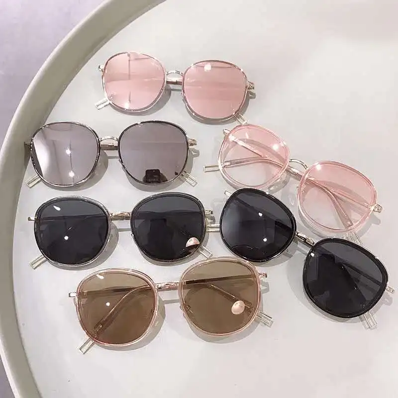 2461 ретро круглые оправы для очков мужчин и женщин с плоскими линзами