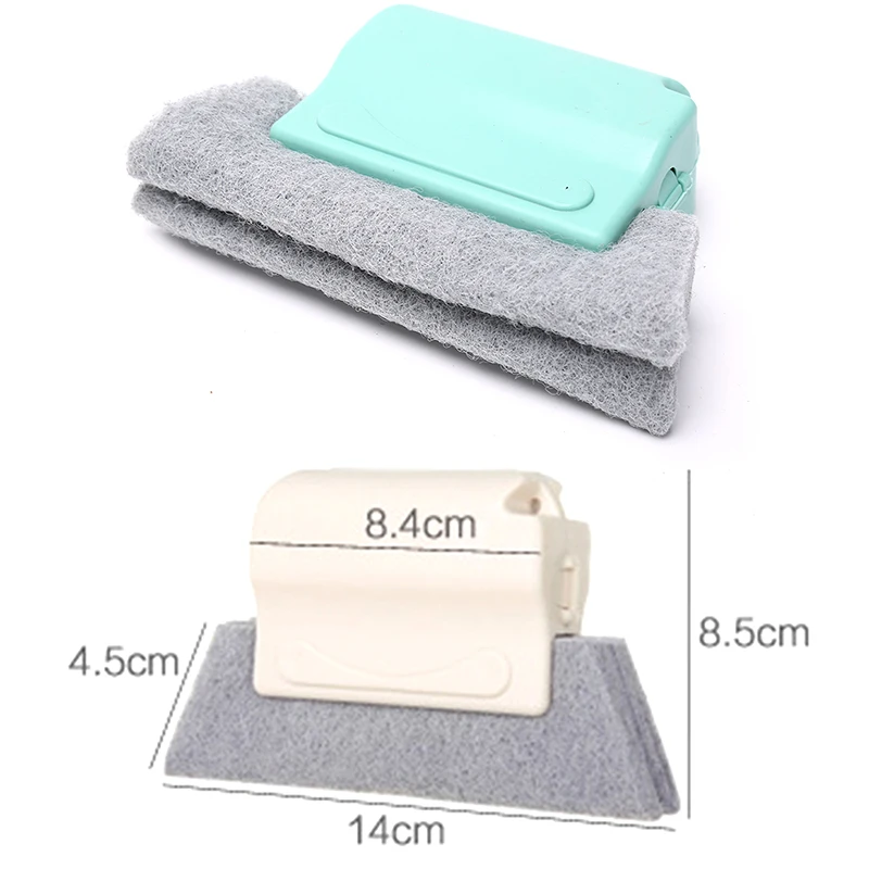 1Pc New Useful Microfiber Window Cleaning Brush Air Conditioner Duster Cleaner With Washable Venetian Blind Blade Cloth | Дом и сад
