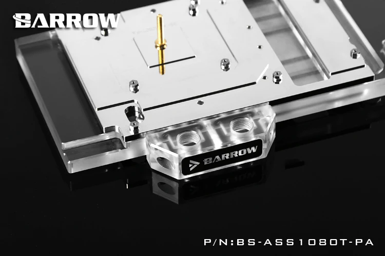 Блок графического процессора Barrow GPU с водяным охлаждением для ASUS ROG STRIX GTX1080TI 1080 1070