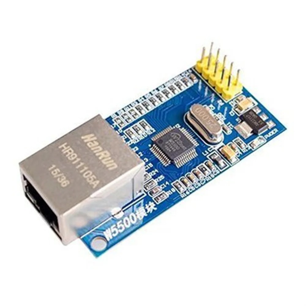

Сетевой модуль W5500 Ethernet, оборудование TCP / IP 51/STM32, программа микроконтроллера через W5100