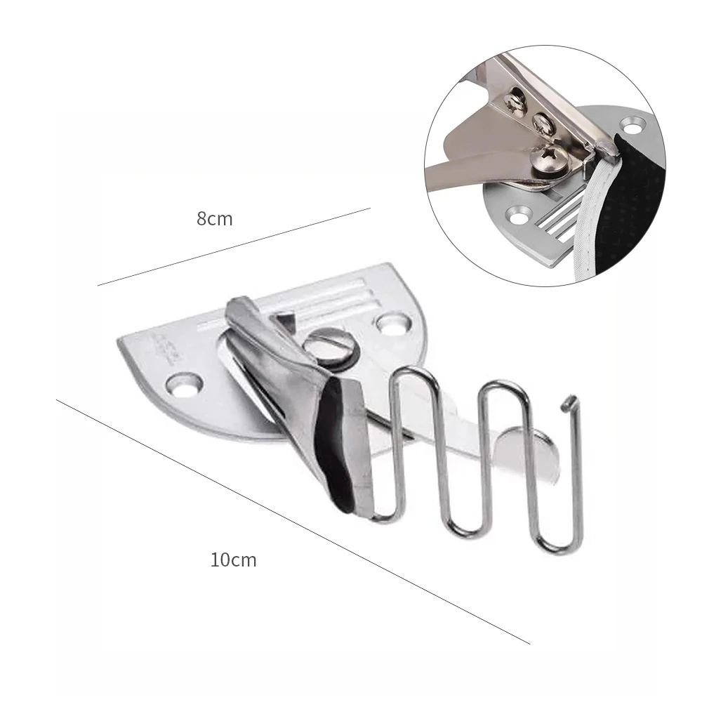 Скребок A10 из нержавеющей стали 30 мм скребок с прямым углом для швейной машины